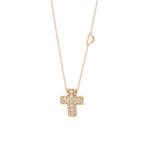 Damiani - Ketting met hanger Roze goud