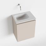 MONDIAZ OLAN 40cm toiletmeubel linen. LEX wastafel talc, Doe-het-zelf en Verbouw, Sanitair, Ophalen of Verzenden, Nieuw, Bad