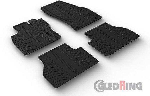 Rubber automatten Volkswagen / VW / Caddy | 2020-heden, Auto-onderdelen, Interieur en Bekleding, Nieuw, Volkswagen, Verzenden