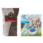 Cavom Compleet Hondenvoer Lam - Rijst & Afp Waterbak Pakket, Verzenden