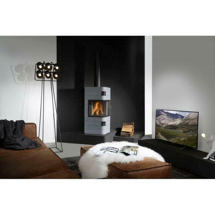 Houtkachel Wanders Platane (concrete) - 7kW, Huis en Inrichting, Kachels, Verzenden