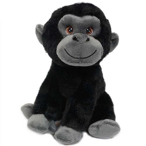 Superzachte Eco Knuffel met geborduurde oogjes - Gorilla 20, Kinderen en Baby's, Speelgoed | Knuffels en Pluche, Nieuw, Ophalen of Verzenden