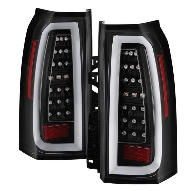 Spyder 15-17 GMC Yukon LED Tail Lights - Black, Auto-onderdelen, Verlichting, Ophalen of Verzenden