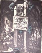 Spotprent Duitse rijkskanselier als hypocriet over neutra..., Verzenden, Nieuw