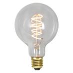 3 staps dimbare E27 filament spiraal grote bol G95, 4w extra, Huis en Inrichting, Lampen | Losse lampen, Led-lamp, Minder dan 30 watt