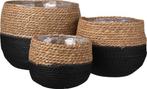 2dekans | Mica Decorations Jorck Plantenmand - Set van 3 -, Huis en Inrichting, Woonaccessoires | Overige, Ophalen of Verzenden