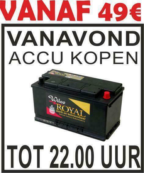 Vrijdagavond accu autoaccu  kopen in Soest tot 22 uur, Auto-onderdelen, Accu's en Toebehoren, Nieuw, Alfa Romeo, Audi, BMW, Citroën