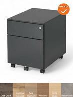 Ladeblok - 14N - 2 Lades - 62x42x58cm - Antraciet, Werkplek, Ophalen of Verzenden, Nieuw zonder verpakking, Kast