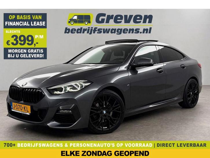 BMW 2 Serie Grand Coupé 218i High Executive M-Sport 141PK, Auto's, BMW, Te koop, Automaat, Financial lease, Benzine, Zilver of Grijs