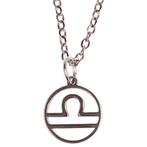 Kinderketting Zilverkleurig 45cm - Hangertje Sterrenbeeld RV, Ophalen of Verzenden, Nieuw