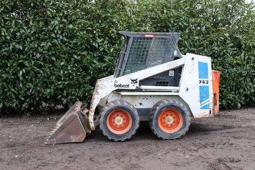 Veiling: Schranklader Bobcat 743 Diesel, Zakelijke goederen, Machines en Bouw | Kranen en Graafmachines, Wiellader of Shovel, Ophalen