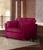 Fauteuil Dordrecht - fauteuils - Roze, Nieuw, Stof