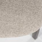 Stoel Eleonora MIKKY BRUIN Taupe *NIEUW* Eetkamerstoel, Hout, Overige kleuren, Nieuw, Ophalen of Verzenden