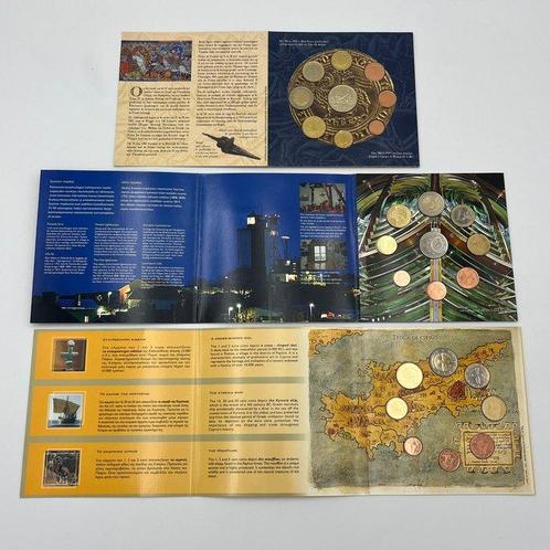 Europa. Year Set (BU) 2002/2008 (3 sets) (Zonder, Postzegels en Munten, Munten | Europa | Euromunten