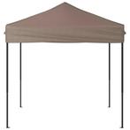 Partytent inklapbaar 2x2 m taupe (Goedkope Partytent), Verzenden, Nieuw, 2 meter of meer, Partytent