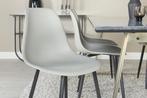 Eetkamerstoel - Engel - Grijs - Kunststof- Jörn, Huis en Inrichting, Stoelen, Verzenden, Nieuw