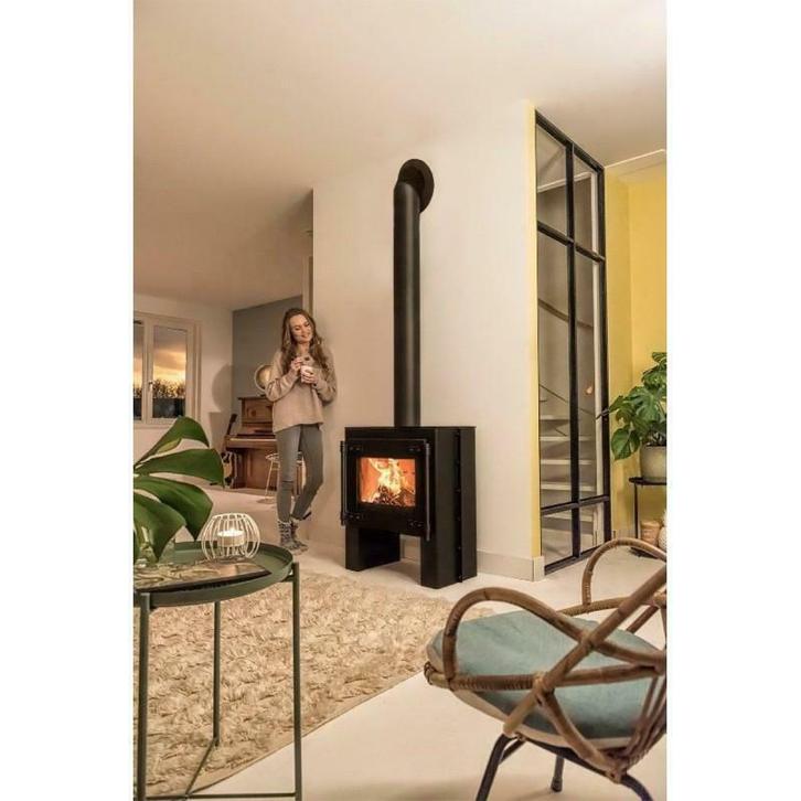 Houtkachel Wanders Peppel - 5.4kW, Huis en Inrichting, Kachels, Verzenden