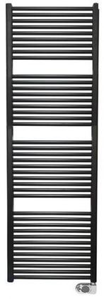 Elektrische radiator 181,7 x 60 cm Wiesbaden Elara mat-zwart, Nieuw