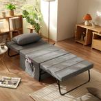 TRUUSK 4-in-1 Eenpersoonsbed Gastenbed Vouwbed Stoel Ottoman, Verzenden, Nieuw