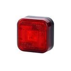 Horpol LED Achtermarkering Rood Vierkant 12-24V LD 098, Ophalen of Verzenden, Nieuw