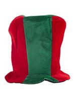 Hoge Hoed Rood/Groen Fluweel, Kleding | Dames, Ophalen of Verzenden, Nieuw