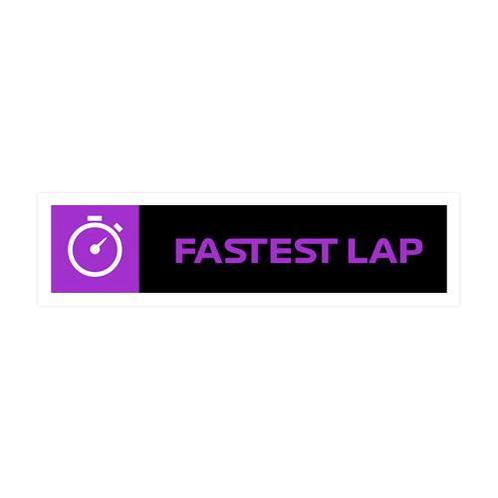F1 / Formule 1 - Fastest Lap - Vinyl Waterproof Sticker, Hobby en Vrije tijd, Stickers en Plaatjes, Sticker, Nieuw