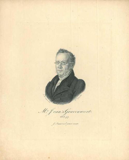 Portrait of Jan van s Gravenweert, Antiek en Kunst, Kunst | Etsen en Gravures