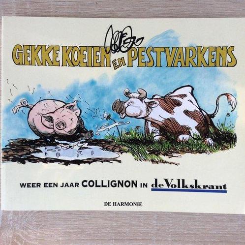 Gekke koeien en pestvarkens 9789061695479 Jos Collignon, Boeken, Stripboeken, Gelezen, Verzenden