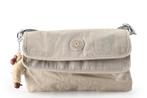 Kipling Schoudertas in maat standaard Beige, Verzenden, Zo goed als nieuw, Beige
