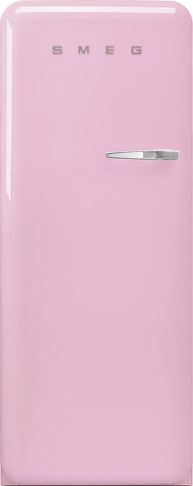 Smeg FAB28LPK5 koelkast roze - linksdraaiend, Witgoed en Apparatuur, Koelkasten en IJskasten, 150 tot 200 liter, Energieklasse A of zuiniger