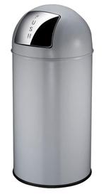 EKO afvalbak met pushdeksel 40 ltr grijs, Verzenden