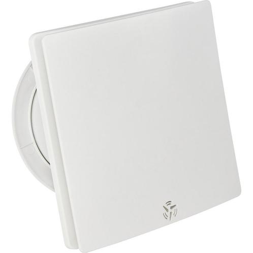Badkamerventilator - Flixo - Ø100mm - Wit, Doe-het-zelf en Verbouw, Ventilatie en Afzuiging, Ventilator, Nieuw, Ophalen of Verzenden