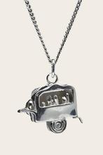 Zilveren Draaiorgel 3D ketting hanger, Ophalen of Verzenden, Nieuw