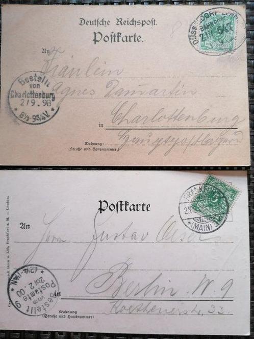 110 ansichtenkaarten van 1897 tot 1936 - Ansichtkaart (110), Verzamelen, Ansichtkaarten | Buitenland