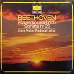 LP gebruikt - Beethoven - Klavierkonzert Nr. 5 Sonate Nr. 25, Cd's en Dvd's, Vinyl | Klassiek, Verzenden, Zo goed als nieuw