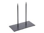 Metaalstaander Metalen pin standaard SOLID +/-20cm 2 pinnen, Hobby en Vrije tijd, Ophalen of Verzenden, Nieuw
