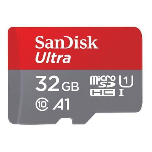 SanDisk MicroSDHC Ultra Android 32GB 120MB/s Class 10 A1, Audio, Tv en Foto, Fotografie | Geheugenkaarten, Overige typen, Nieuw