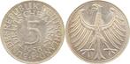 5 Dm Duitsland 5 duitse Mark 1958 F bankfrisch J 387 zilv..., Postzegels en Munten, Munten | Europa | Niet-Euromunten, Verzenden