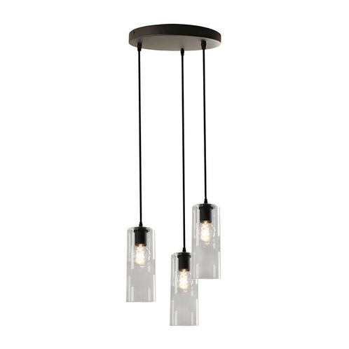 Design hanglamp transparant, Hatice, Huis en Inrichting, Lampen | Hanglampen, Nieuw, Glas, 75 cm of meer, Ophalen of Verzenden