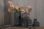 Brynxz hoge smalle pot Stone black 32 x 17 cm, Huis en Inrichting, Woonaccessoires | Vazen, Ophalen of Verzenden, Nieuw