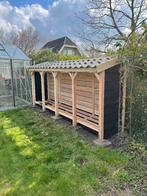 houthok houtberging houtopslag hout hok vanaf €230,00!, Tuin en Terras, Haardhout, Ophalen