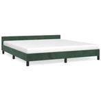 Groen Fluwelen Bed 180x200 - vidaXL Tweedekansje! OP = OP, Huis en Inrichting, Ophalen of Verzenden, Nieuw