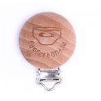 Durable Houten Speenclips 2 stuks  Pamperkontje, Hobby en Vrije tijd, Breien en Haken, Verzenden, Nieuw