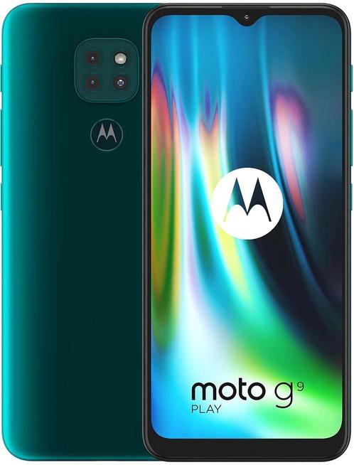 Motorola Moto G9 Play 64GB Zwart met GARANTIE & verzending, Telecommunicatie, Mobiele telefoons | Motorola, Gebruikt, Ophalen of Verzenden