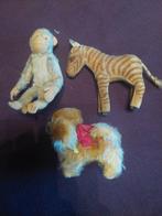 Steiff - Figuur (3) - mohair, Antiek en Kunst, Antiek | Speelgoed