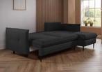 ACTIE! Slaapbank Rome  200 Zwart, Huis en Inrichting, Verzenden, Nieuw, Zwart, 200 cm