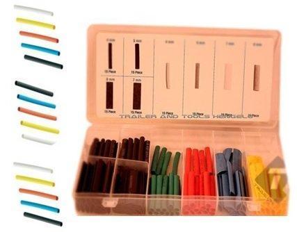 127 Delig Krimpkous Set Gekleurd - Krimpkous - Beschermmante, Auto diversen, Autogereedschap, Nieuw, Ophalen of Verzenden