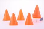 Oranje Pionnen 18cm (4 stuks) | Sportline - Buitenspeelgoed, Verzenden, Nieuw