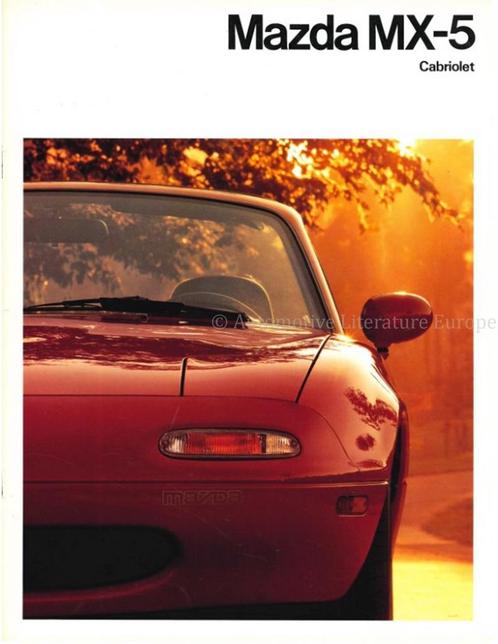 1993 MAZDA MX-5 MIATA BROCHURE FRANS, Boeken, Auto's | Folders en Tijdschriften, Mazda
