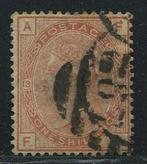 Groot-Brittannië 1880 - 1 shilling orange-brown KEY STAMP, Gestempeld